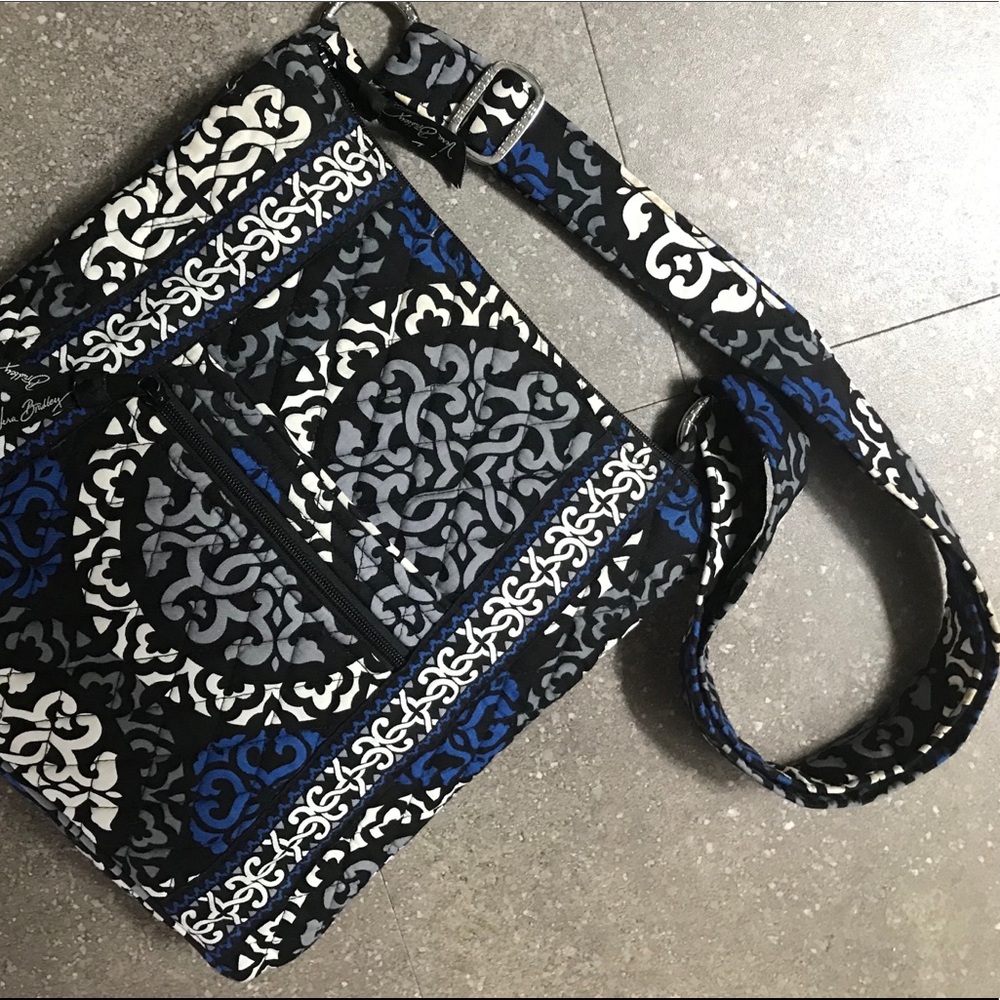 Vera Bradley Hipster Crossbody: Canterberry Cobalt